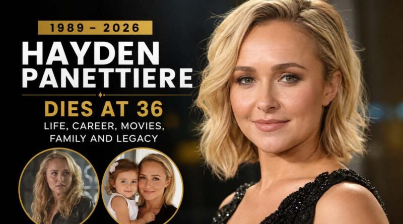 Hayden Panettiere Dies at 36